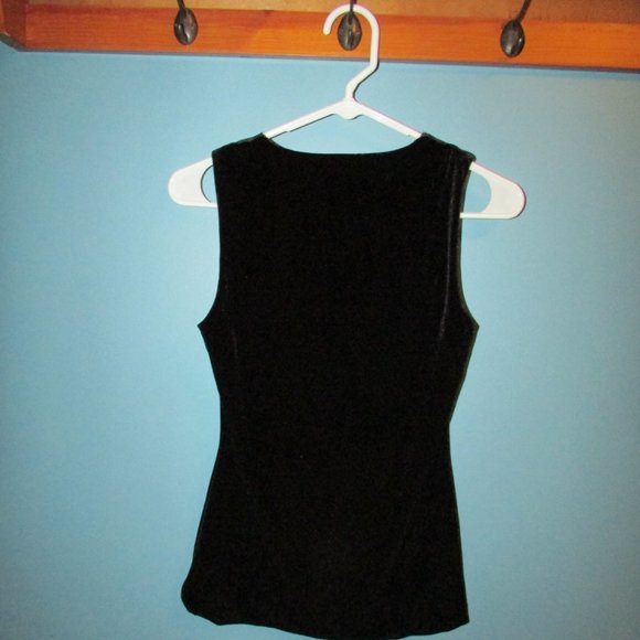 *2 for $25* WHBM Sleeveless Velvet Shell Top NWOT - Picture 6 of 9